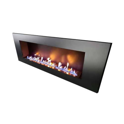 Биокамин "Русский огонь" Лофт 1800V встраиваемый с защитным и декоративным стеклом