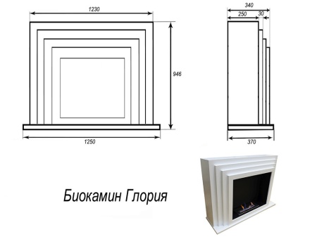 ГЛОРИЯ, белый, пр-во FireBird(Россия) по цене 79 500 руб.