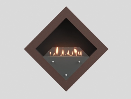 Настенный биокамин Lux Fire "Диамант 2" XS по цене 41 800 руб.
