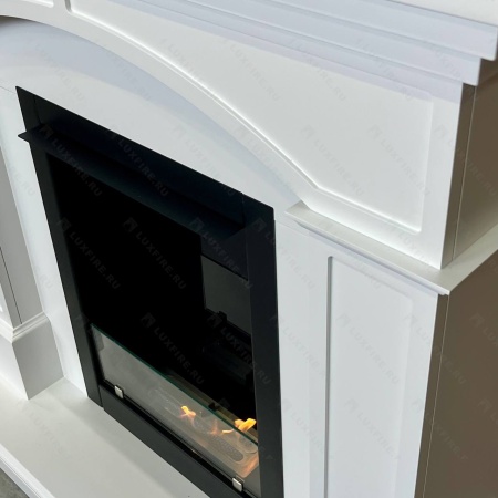 Биокамин Lux Fire с порталом Орел 24, белый по цене 105 907 руб.