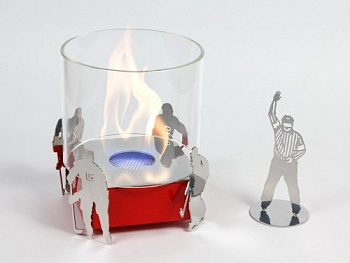 Биокамин настольный Lux Fire "Хоккей" Биокамин настольный Lux Fire "Хоккей"