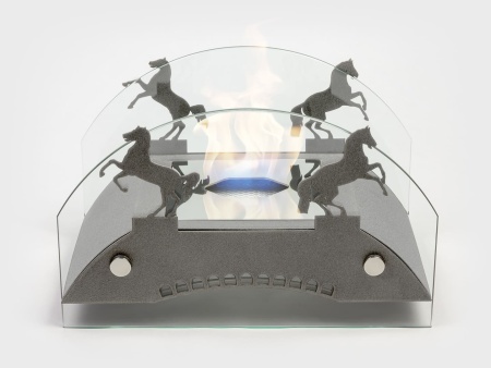 Настольный биокамин Lux Fire "Графский мост" M Серебро по цене 19 602 руб.