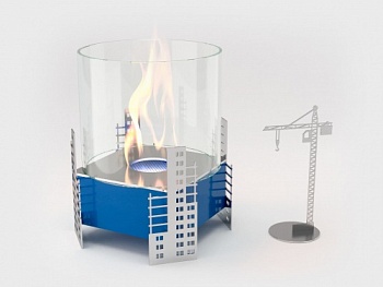 Биокамин настольный Lux Fire "Строитель" Биокамин настольный Lux Fire "Строитель"