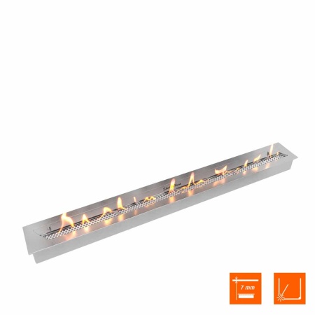 Биокамин SteelHeat WALL LONG 1500 черный по цене 65 070 руб.