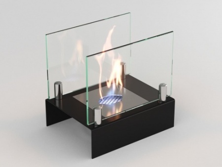 Настольный биокамин Lux Fire "Арлекино" S Чёрный по цене 8 833 руб.