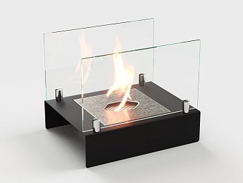 Настольный биокамин Lux Fire "Арлекино" M Чёрный Настольный биокамин Lux Fire "Арлекино" M Чёрный