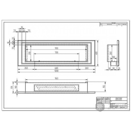 Биокамин ZeFire Sirius 1200 по цене 46 000 руб.
