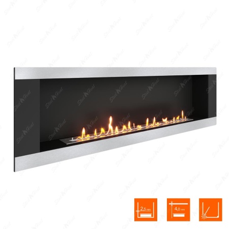 Биокамин SteelHeat LONG-H 1800 по цене 58 900 руб.