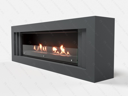 Биокамин Lux Fire с порталом Гринго 60, графит по цене 136 392 руб.