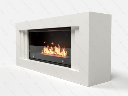 Биокамин Lux Fire с порталом Гринго 42, белый по цене 111 177 руб.