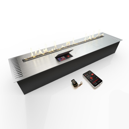 Автоматический биокамин ZeFire M 1200 шлифованный с ДУ по цене 409 000 руб.