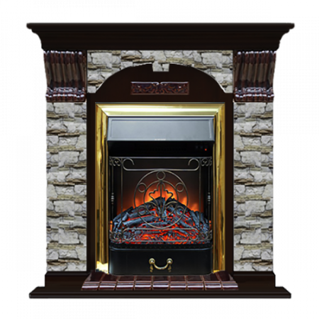 Арочный Алтай (венге)+Majestic Brass Арочный Алтай (венге)+Majestic Brass