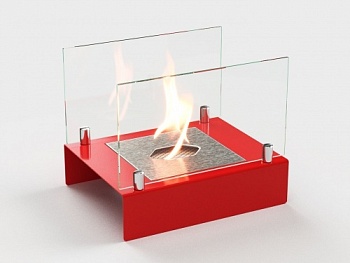 Настольный биокамин Lux Fire "Арлекино" M Красный Настольный биокамин Lux Fire "Арлекино" M Красный