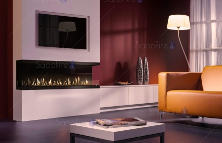 Встраиваемый торцевой очаг 1200 SappFire по цене 56 400 руб.